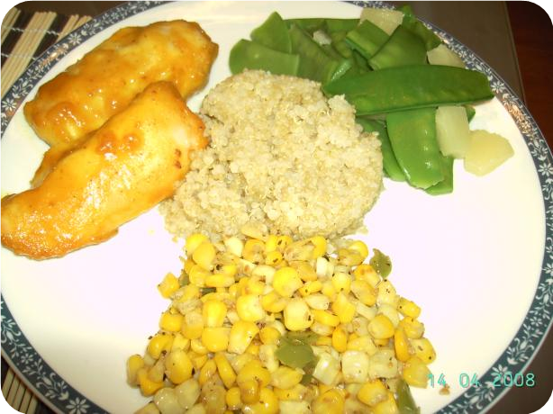 Corn Sesame Saute