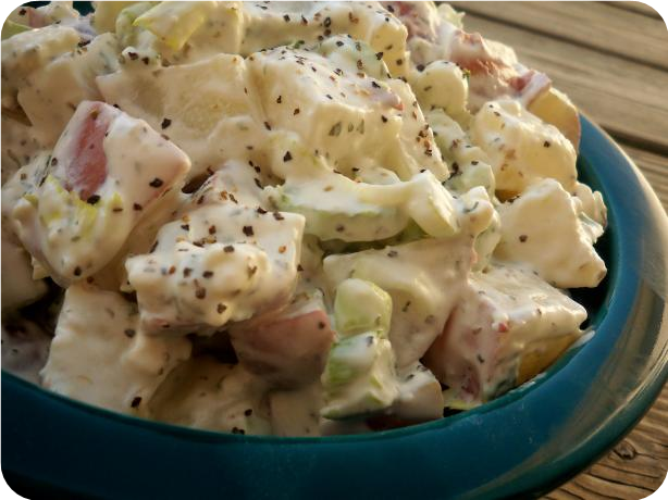 True-Blue Potato Salad