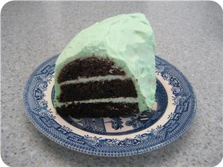 Grasshopper Cake
