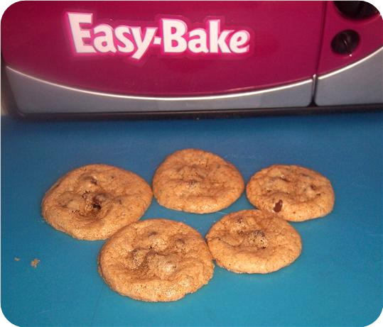 Easy Bake Oven Secret Chocolate Chip Cookies