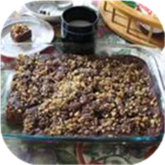 Sour Cream Mocha Cake