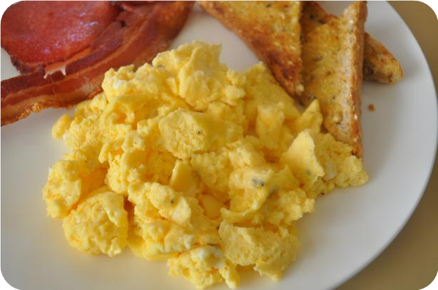 Jim's Microwave Scrambled Eggs