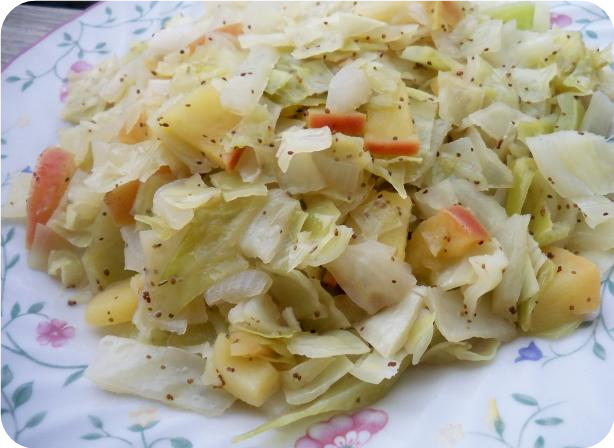 Cabbage With Wine - Hvidk&aring;l I Vinsauce
