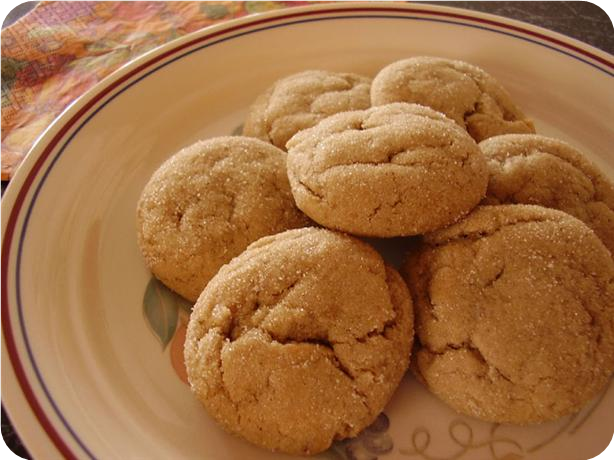 Soft Molasses Spice Cookies