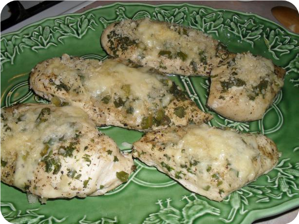 Baked  Chicken Breasts With Cheese
