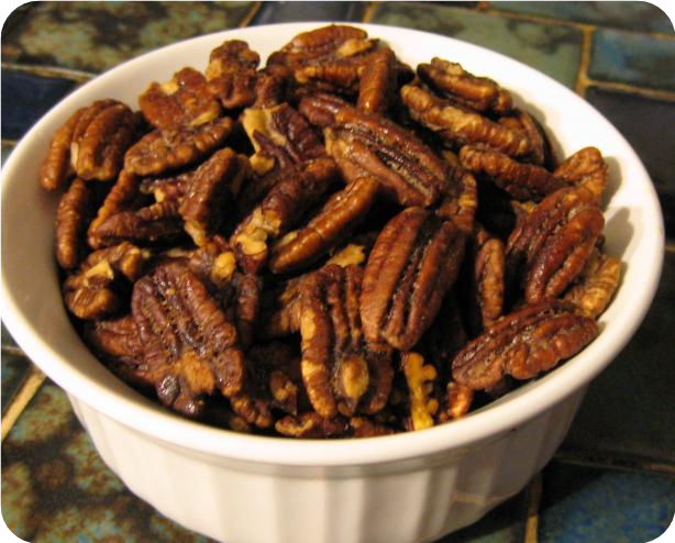 Village Whiskey's Spicy Pecans