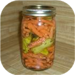 Vinegar Pickled Carrots