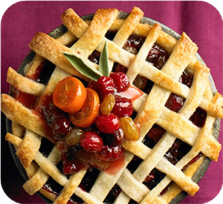 Mini holiday fruit pies 