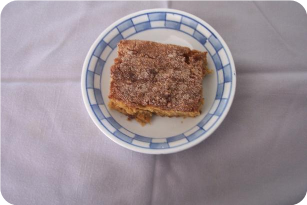 Scandinavian Rhubarb Cake