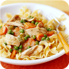 Cheesy Chicken and Noodles