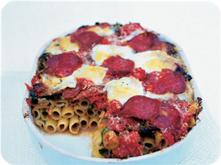 Rigatoni with Wild Boar Salami