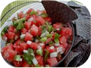 Watermelon Fire and Ice Salsa