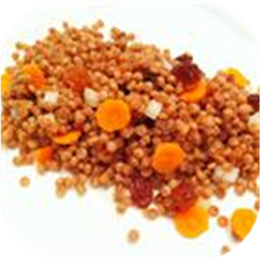 Quick Couscous with Raisins and Carrots