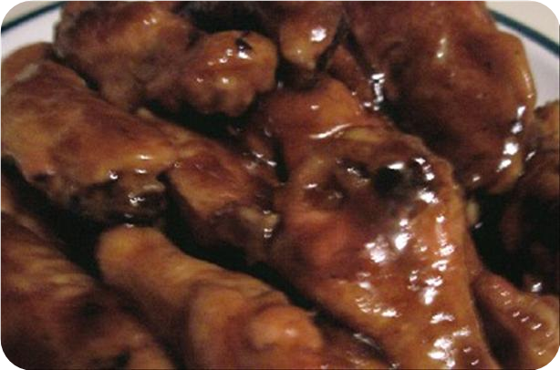 Glazed Finger Wings