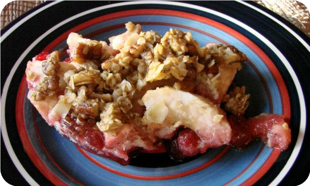 Baked Apples and Cranberries