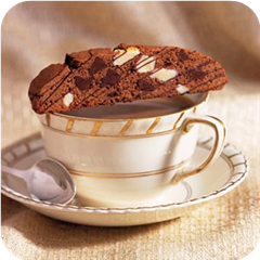 Double chocolate chunk biscotti 