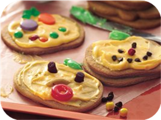 Jack-o'-Lantern Cookies