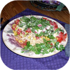 Pasta with Fresh Tomatoes and Corn