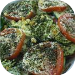 Zucchini e Pomodori Gratinati (Zucchini and Tomato Gratin)