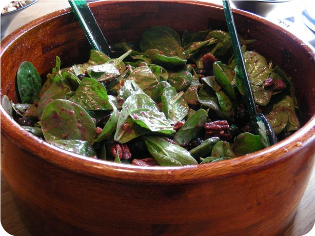 Spinach Salad Blues