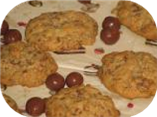 Toffee Malted Cookies
