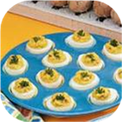 Zippy Deviled Eggs