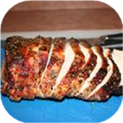 Spicy Honey Mustard Pork Roast