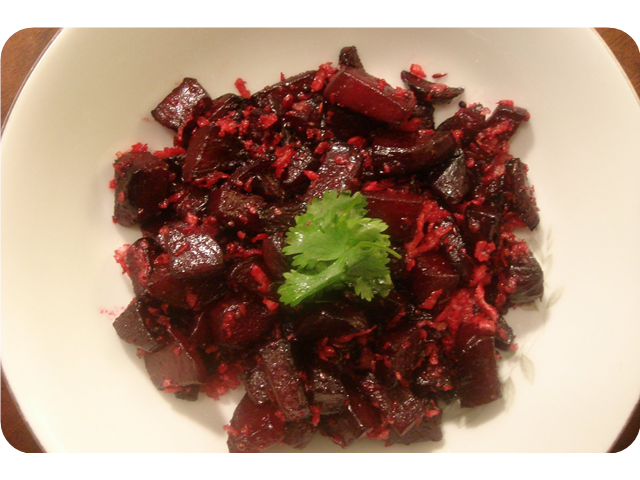 Beet Palya