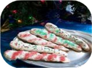 White Chocolate Icicle Cookies