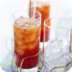 Strawberry iced tea 