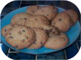 Chewy Jumbo Chocolate Chip Cookies