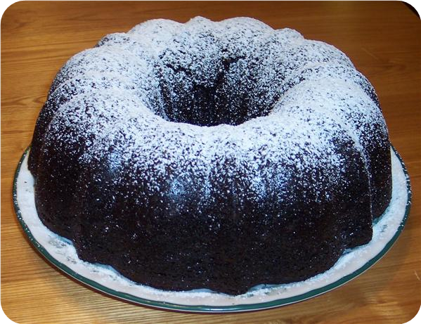 Chocolate Zip (Bundt) Cake