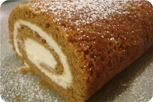 Pumpkin Cream Cheese Roll