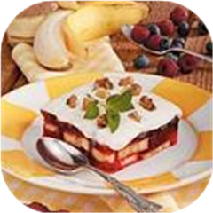 Frosted Fruit Gelatin