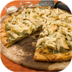 Chicken Pesto Pizza