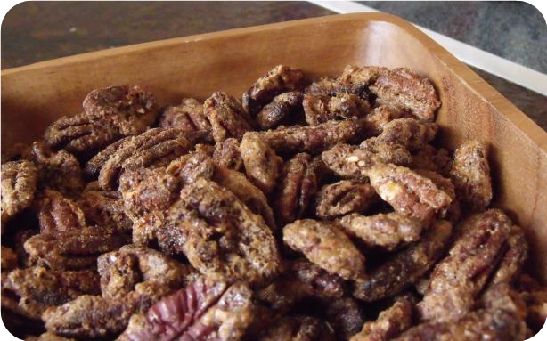 Chipotle Glazed Pecans