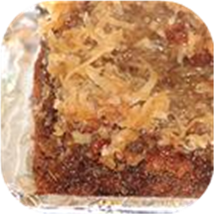 German Chocolate Upside Down Cake