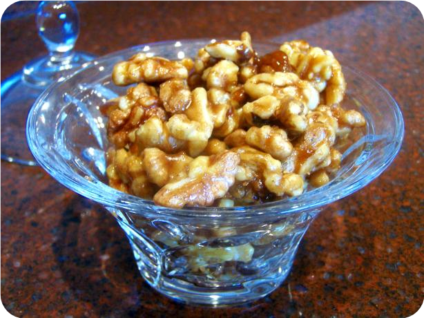 Canadian Maple Glazed Walnuts