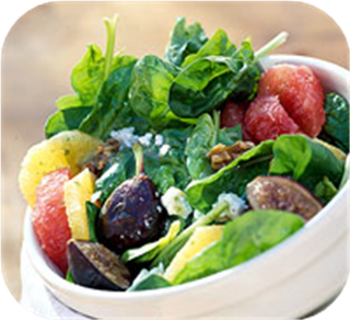 Fig and fruit salad 