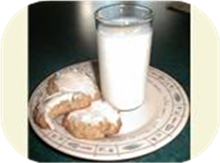 Frosted Rhubarb Cookies