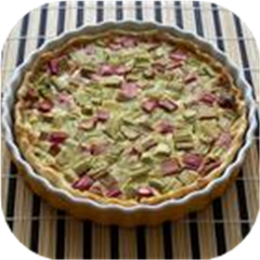 Rhubarb Custard Pie IV