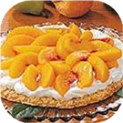 Coconut Peach Dessert