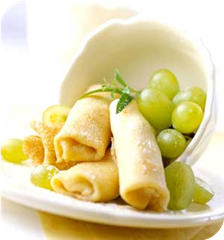 Sweet Cheese Blintzes 