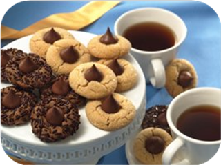 Peanut Butter Blossoms (Cookie Exchange Quantity)