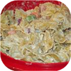 Ranch, Bacon, and Parmesan Pasta Salad