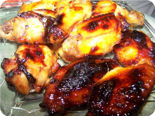 Maple Glazed Chicken Wings