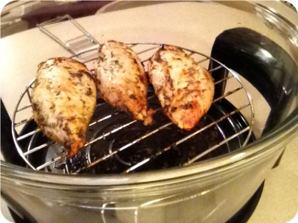 Grilled or Broiled Lemon Thyme Chicken Breasts