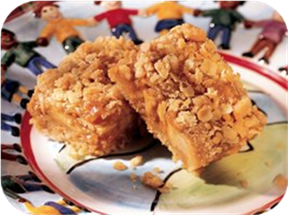Caramel Apple Bars