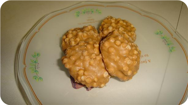 Aunt Anita's No Bake Peanut Butter Krispies