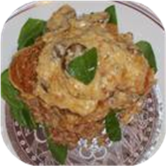 Mushroom Chicken Parmesan